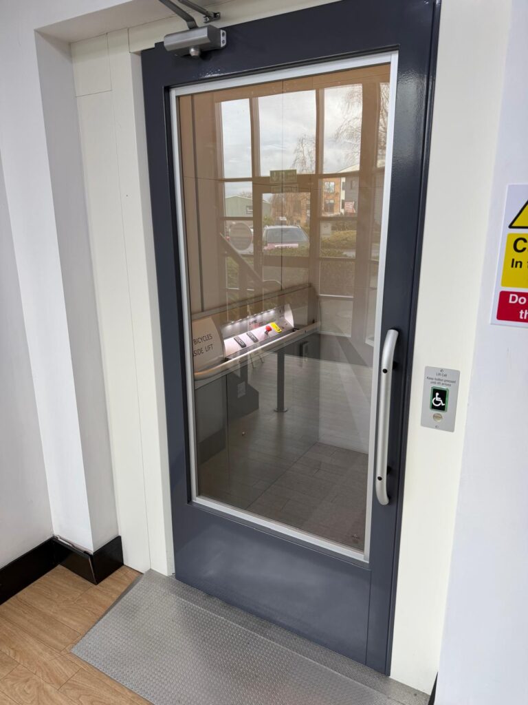 Disabled access solution for a stoke school